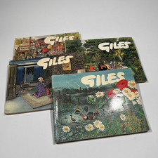 4x Vintage Giles Cartoons