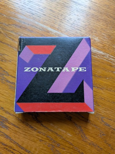 Vintage zonatape reel - zonatape, reel-to-reel