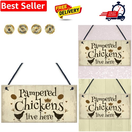 Chicken coop sign - chicken, outdoor
