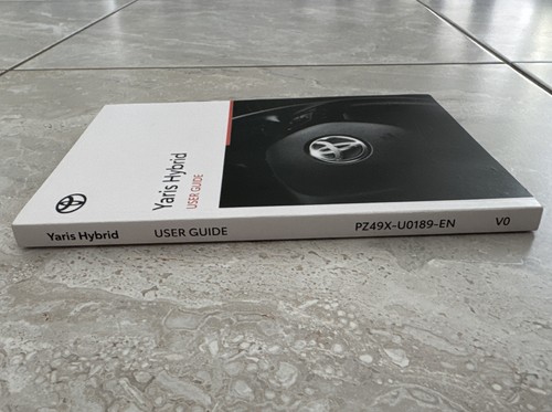 Yaris owners manual handbook - yaris,