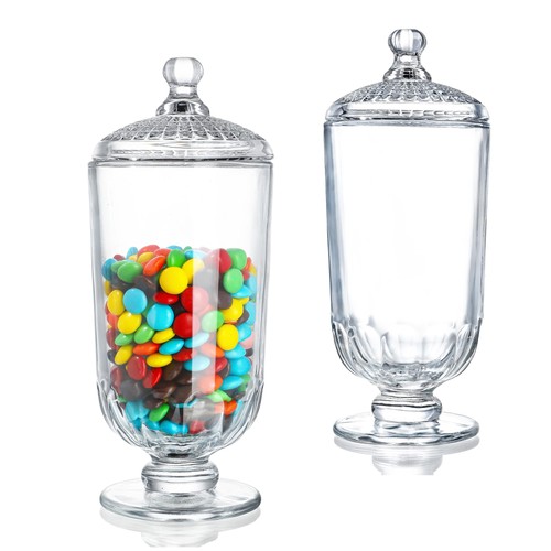 Pack 24oz glass cookie jars - 2,