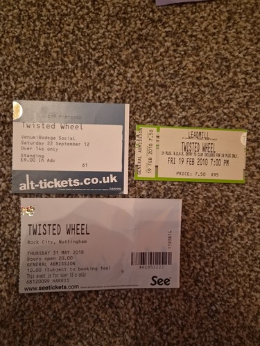 Twisted wheel concert tickets - twisted,