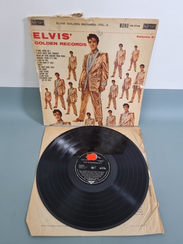 Vintage elvis presley golden - vintage,