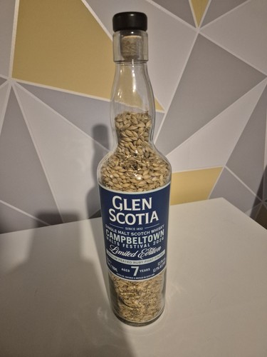 Whisky bottle glen scotia - bottle,