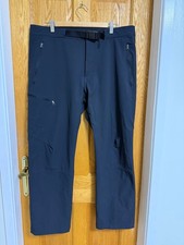 Mens Black Rab Vector pants XL