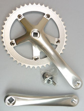Lasco  165 mm / 44 1/8"   Chainset - NOS bicycle L'eroica