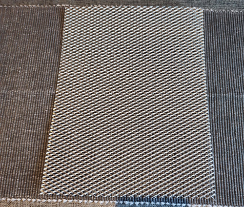 Vintage expanded metal vent - expanded,