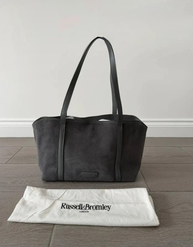 Russell bromley grey suede - bromley,