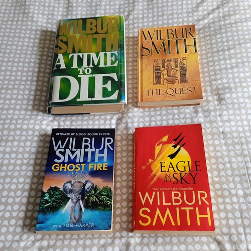 Wilbur smith books bundle - wilbur,