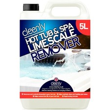 Cleenly Hot Tub Spa Whirlpool Descaler Stop Limescale Prevention Inhibitor 5L