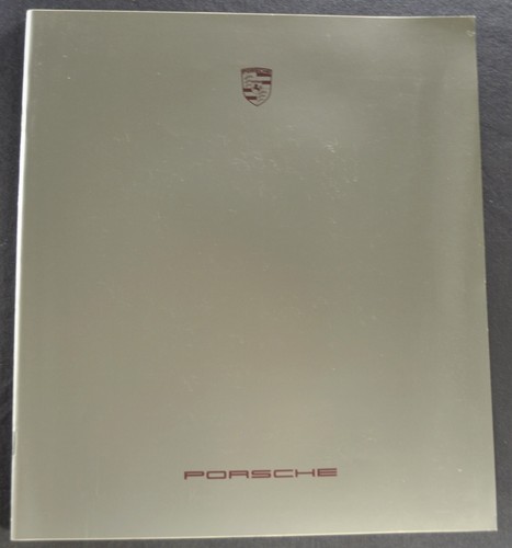 1988 porsche brochure - porsche,