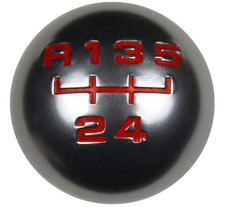 SATIN 5 speed RED gear shift