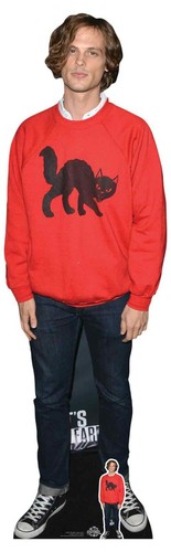 Matthew gray gubler red jumper - gray,