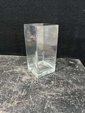 Large Vintage clear glass