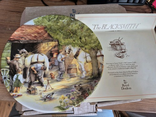 Royal doulton the blacksmith - "the, blacksmith"