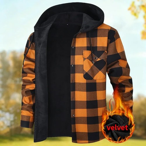 Mens hooded lumberjack - mens,