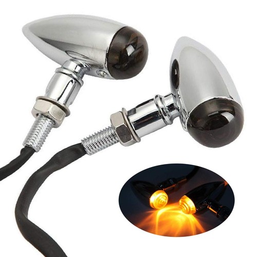 Motorcycle bullet turn signals - bullet,