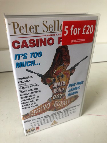 Casino royale vhs - casino, peter