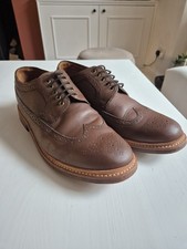 Grenson Archie 5190. UK 9.5G.  Early Edition, Full-Wrap Heel, Welted Brogues