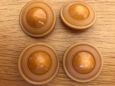 4 Vintage  Butterscotch Gold
