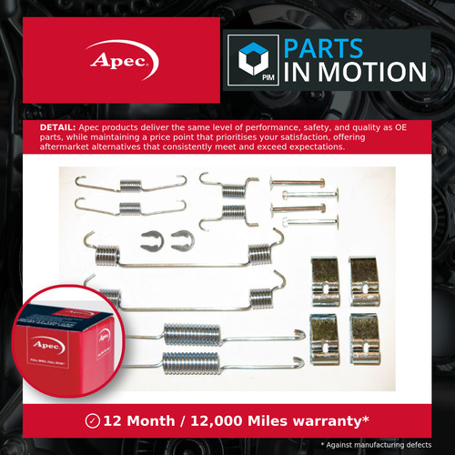 Brake shoe fitting kit - brake,