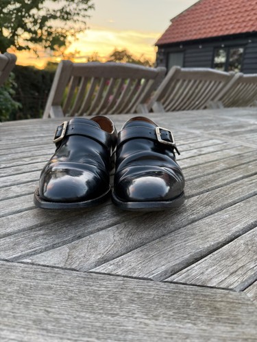 Loake mens black - , monk