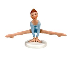 Gymnastics Porcelain Figure