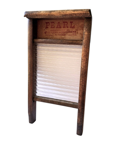 Vintage pearl canada washboard - pearl,