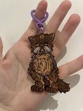 Bad Habcat Keychain D:1  [ Cat