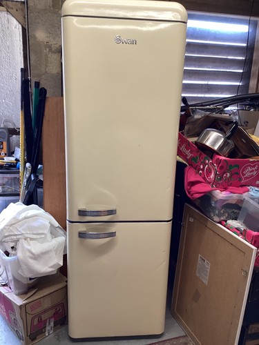 Tall swan fridge - swan,