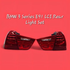 OEM BMW E91 LCI REAR LIGHT FULL SET O/N/S 7289431 7289432