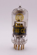 VALVO ⭐⭐ CCa E88CC ⭐⭐ Yellow Print D-Getter / Tube Tested NOS
