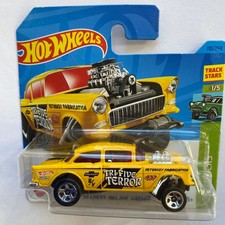 Hot Wheels  55 Chevy Bel Air Gasser NEW (Slight Crease On Hanger )