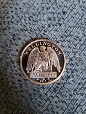 Wellington Waterloo June 18 1815 George P. Regent Coin (C128)
