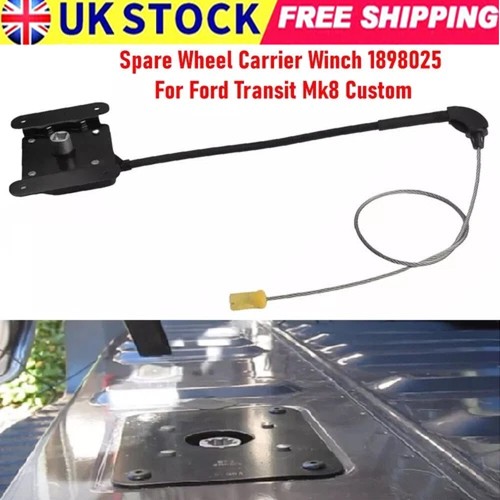Spare wheel carrier winch for - carrier,