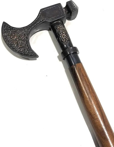 Antique viking style walking - antique,