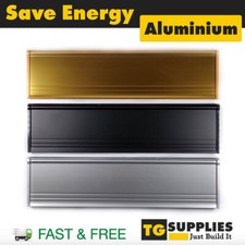 Aluminium Door Letter Box Plate Seal Flap Cover Brush Internal Draught Excluder