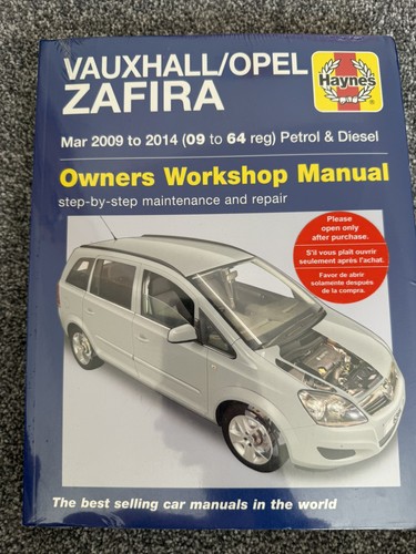 Vauxhall opel zafira mar - vauxhall/opel,