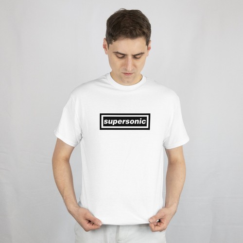 Supersonic tshirt oasis band - supersonic,