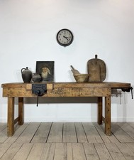 Early 1900s Antique Workbench