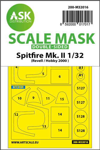 Art scale 200 m32016 - scale, 1:32