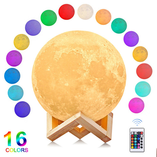 Moon lamp night - night, light