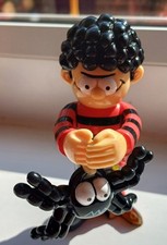 Dennis The Menace Beano Happy Meal Toy McDonalds 2000 With Spider That Works