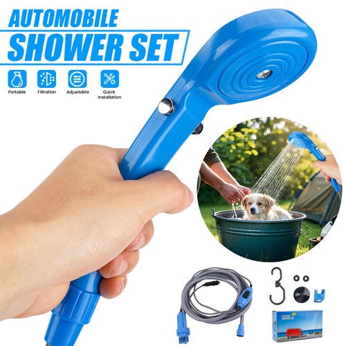 12v camping shower electric - camping,