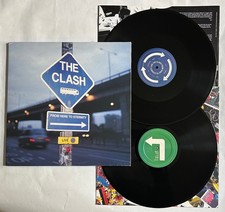 THE CLASH. FROM HERE TO ETERNITY. 2 x VINYL LP. COLUMBIA 496183 1. G/F. 1999