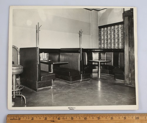 Vintage interior diner photo - interior,