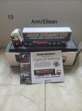 Atlas Edition Collectable Eddie Stobart ERF EC14 Olympic Curtain  Ann/Eileen