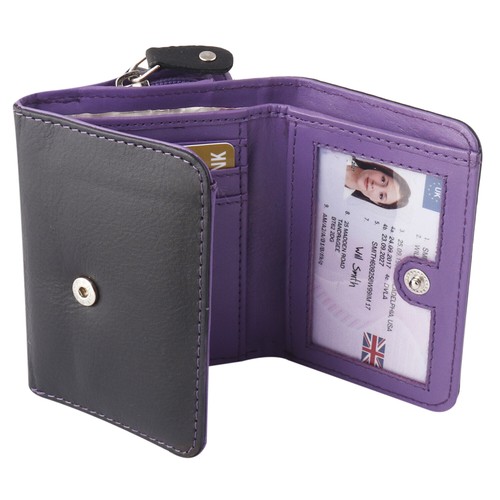 Women rfid real leather money - women,