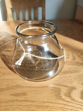Eco Glass Bowl Elegant Terrarium 16cm In Height