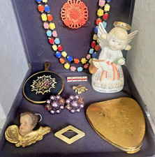 Grandma's Junk Drawer Vintage Collectible Treasures Jewelry,Accessories More